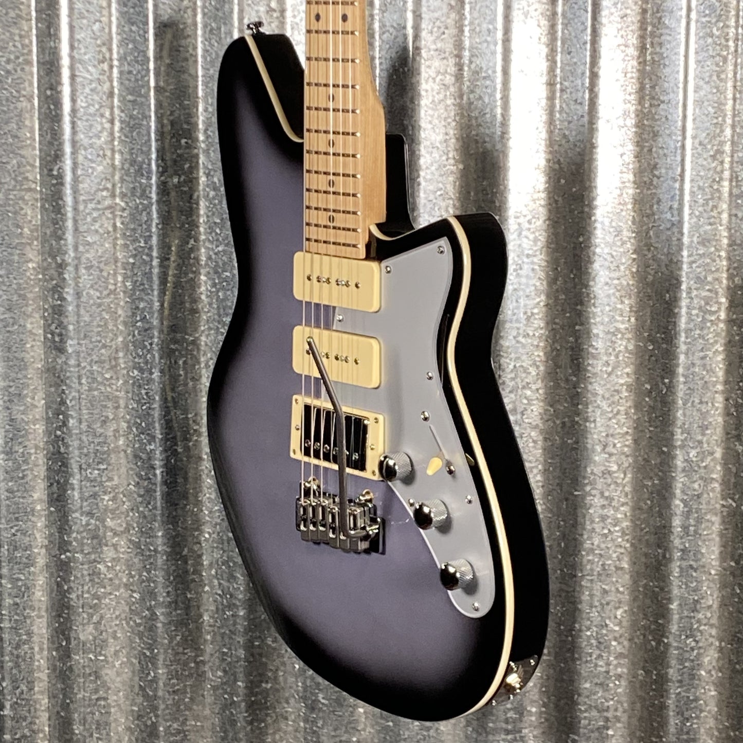 Reverend Six Gun HPP Periwinkle Burst Guitar Used