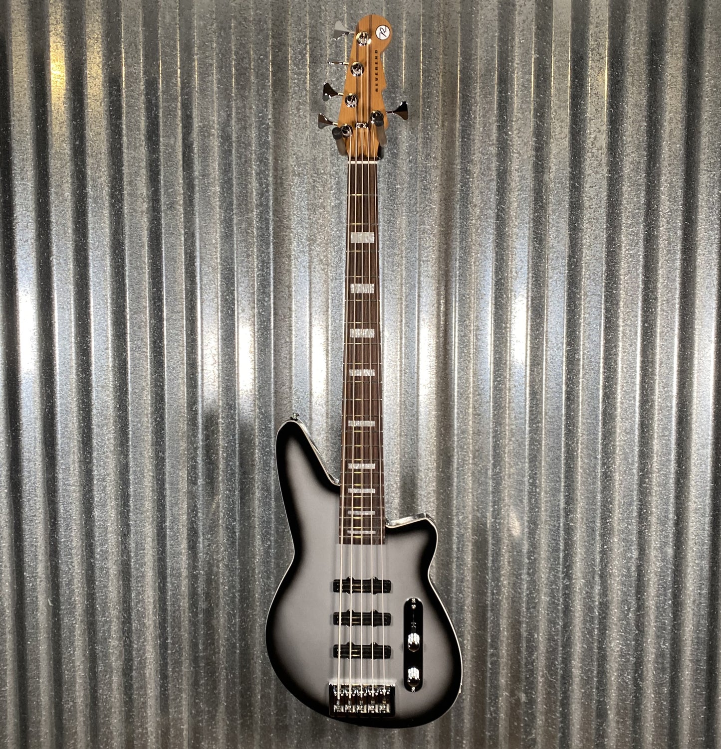 Reverend Triad 5 String Bass Silver Burst Used