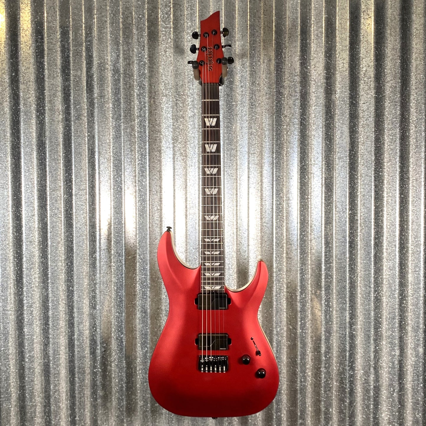 Schecter C-1 SLS Custom Hardtail Fishman Pickups Racing Red Guitar Used