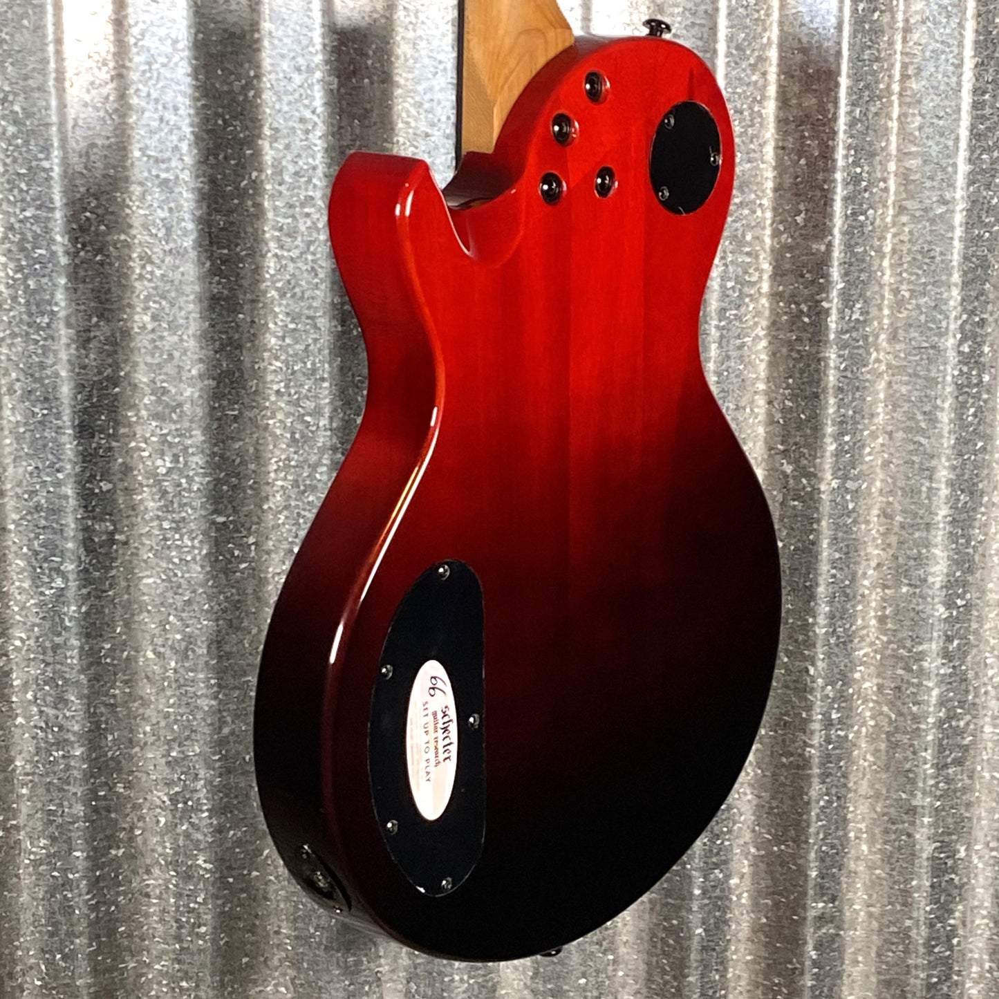 Schecter Solo-II Standard Blood Burst Guitar Used