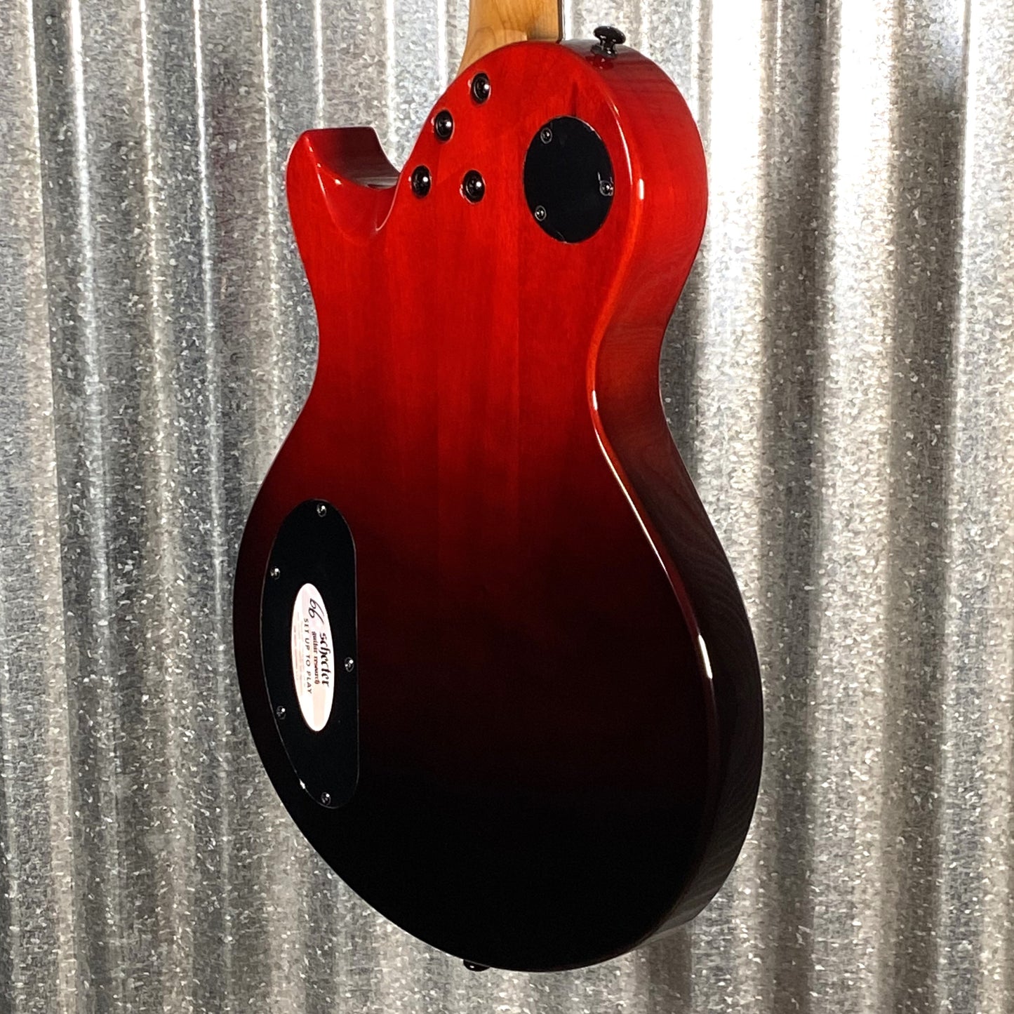 Schecter Solo-II Standard Blood Burst Guitar Used