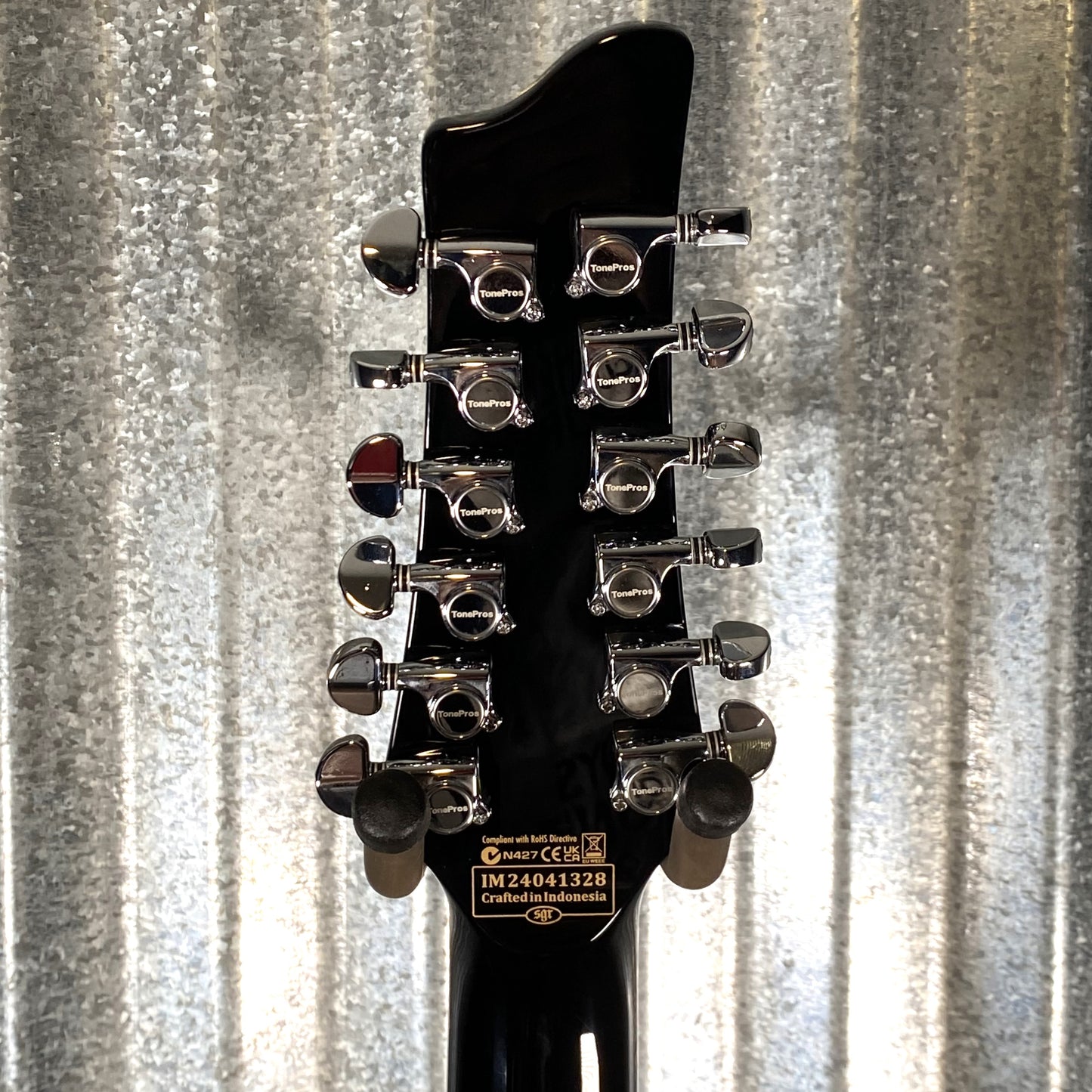 Schecter Stargazer 12 String Guitar Black Used