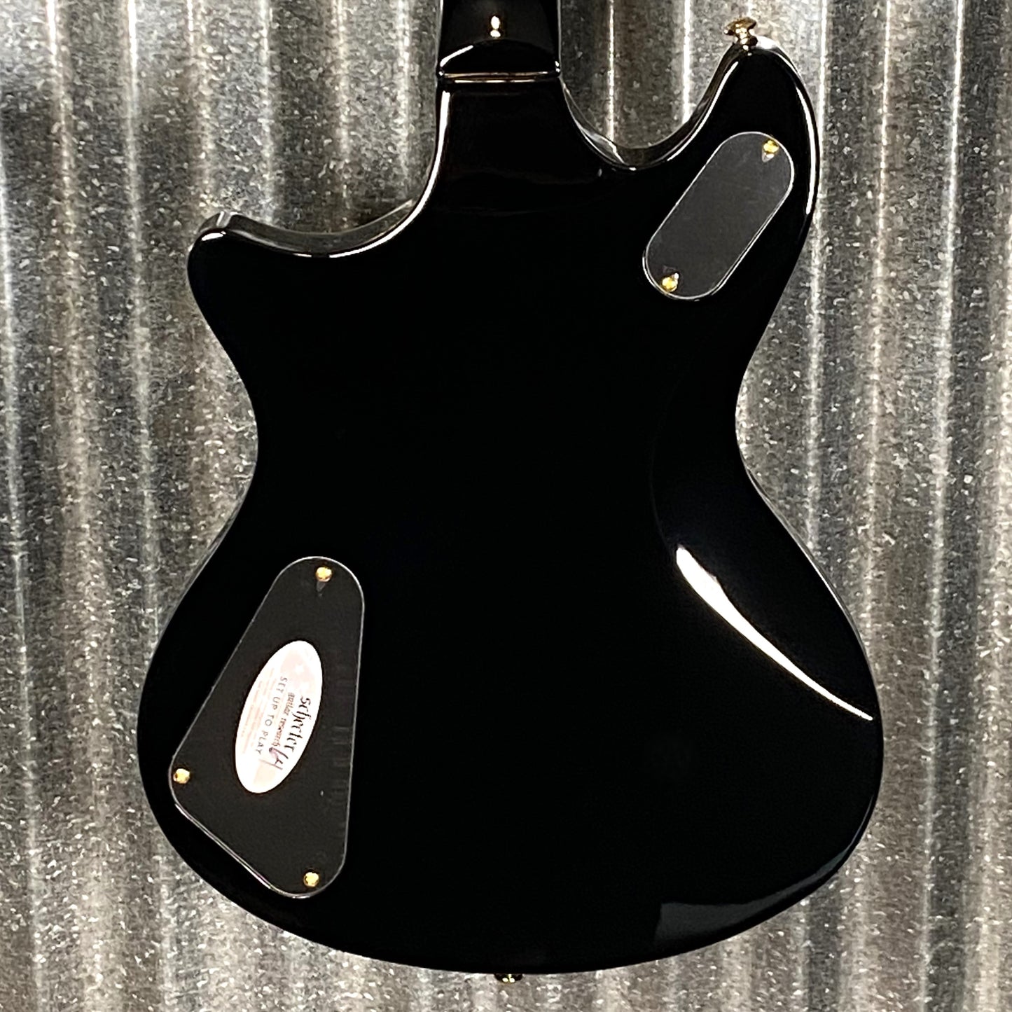 Schecter Tempest Custom Gloss Black Guitar Used