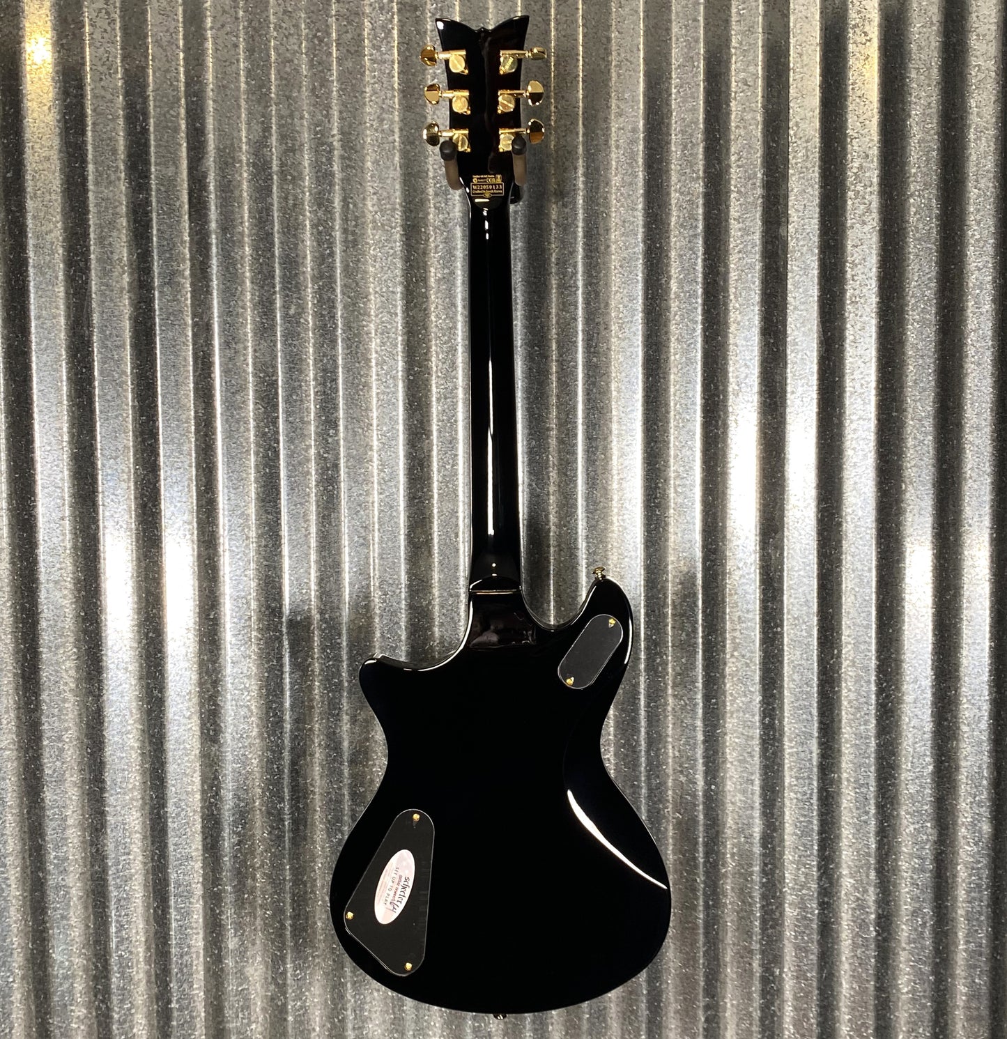 Schecter Tempest Custom Gloss Black Guitar Used