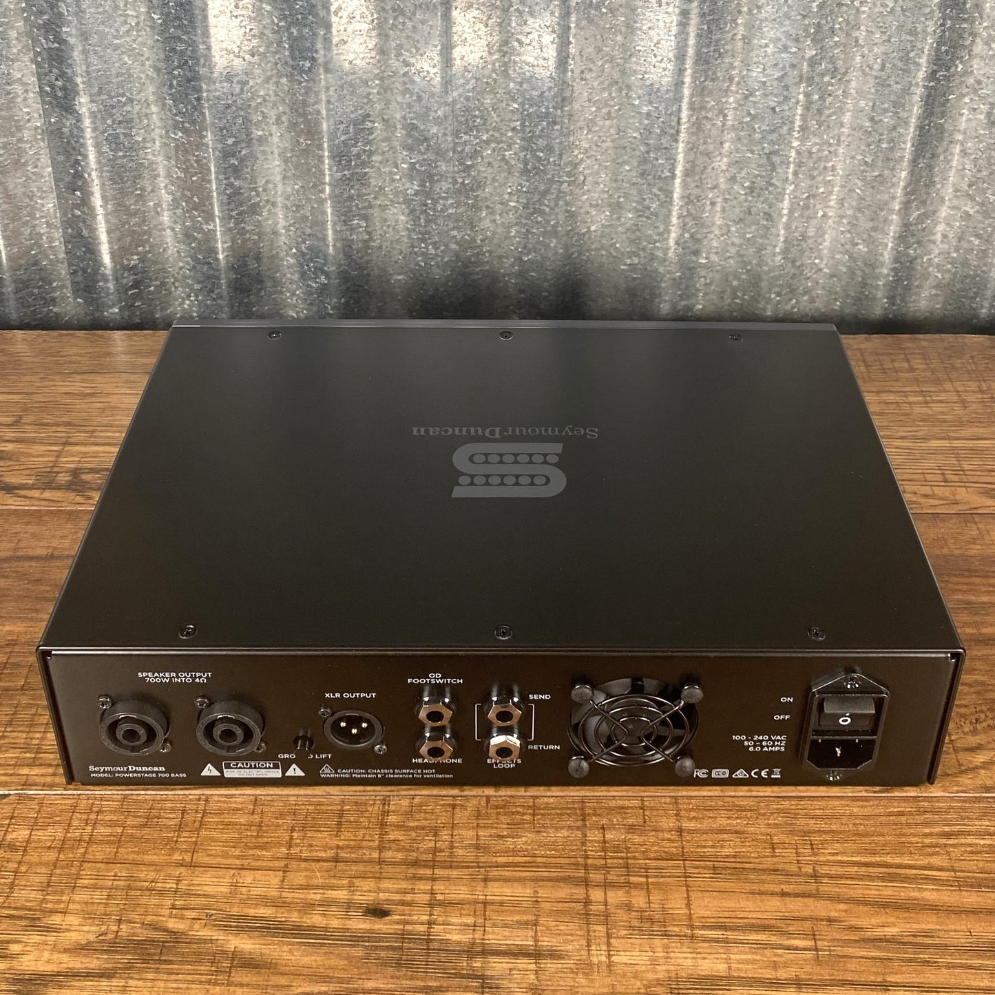 Seymour Duncan Powerstage 700 Bass 700 Watt Compact Amplifier Head Demo