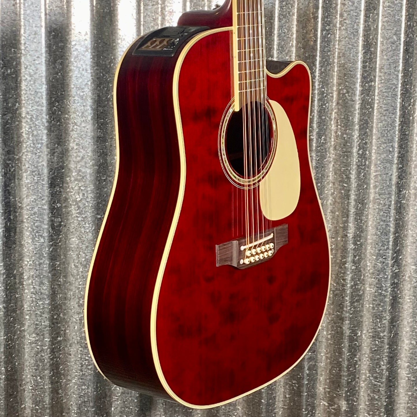 Takamine JJ325SRC-12 John Jorgenson 12 String Acoustic Electric Guitar & Case Japan Used