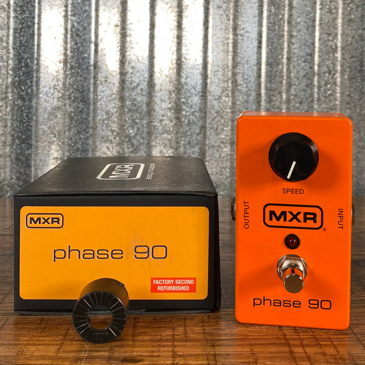 Dunlop MXR M101 Phase 90 Phaser Classic Orange Guitar Effect Pedal