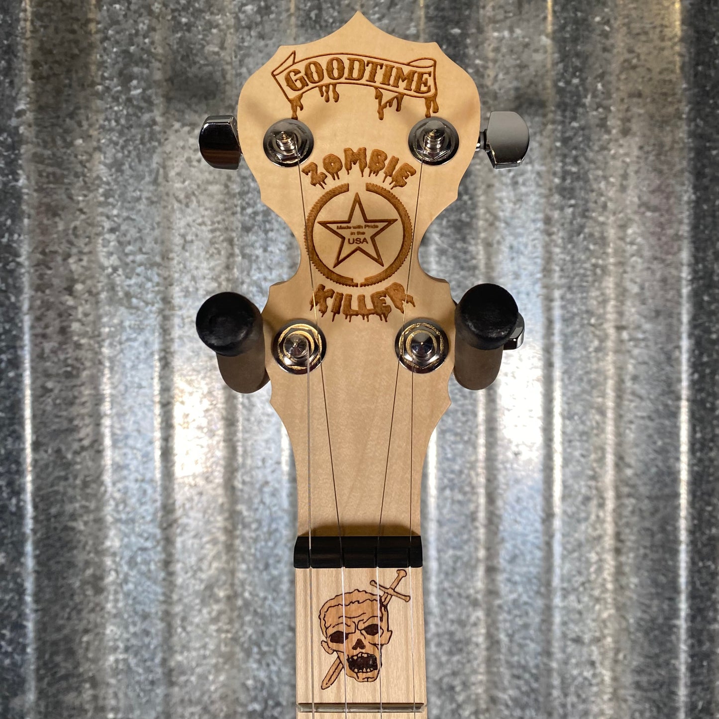 Deering Goodtime Limited Edition Zombie Killer 5 String Banjo #4252