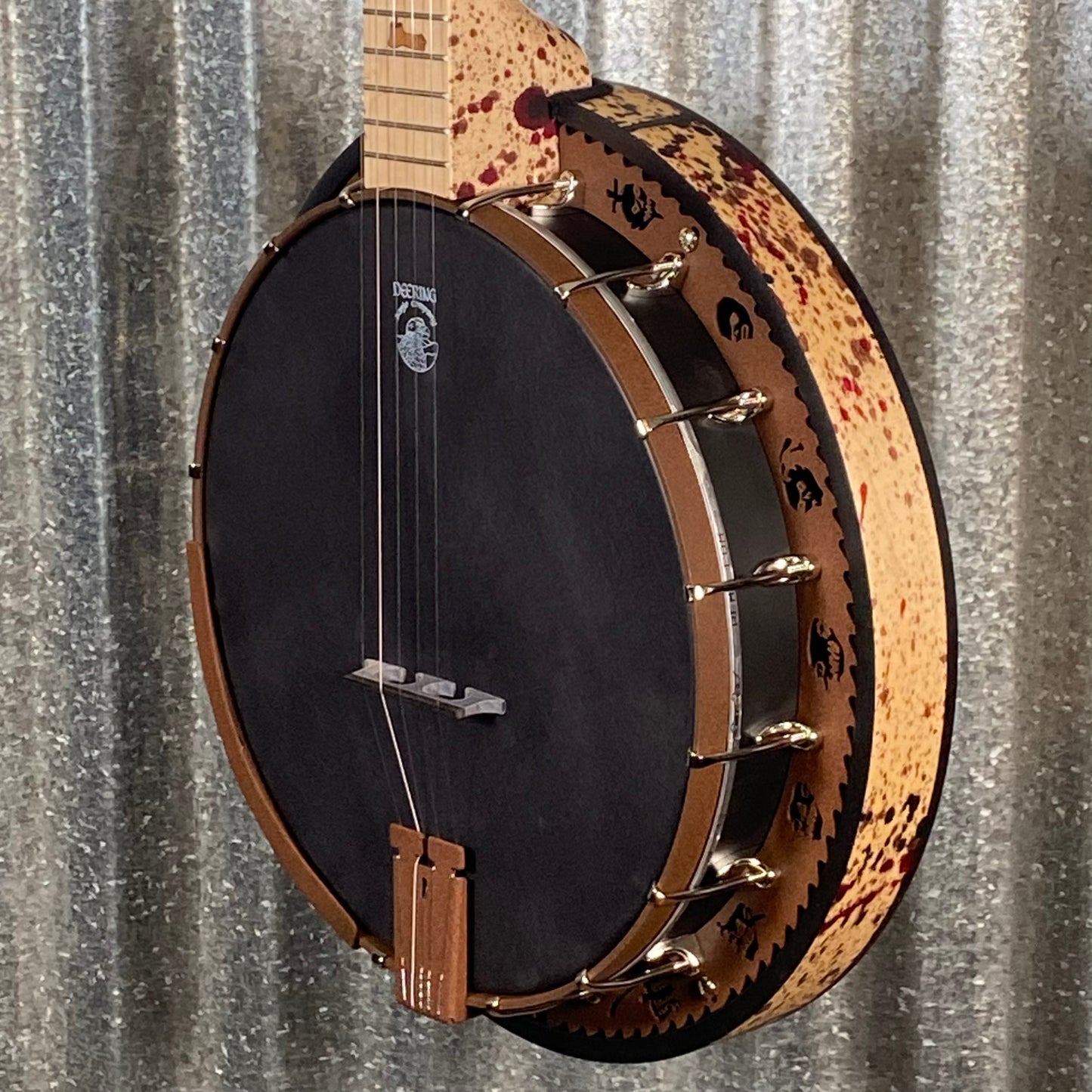 Deering Goodtime Limited Edition Zombie Killer 5 String Banjo #4252