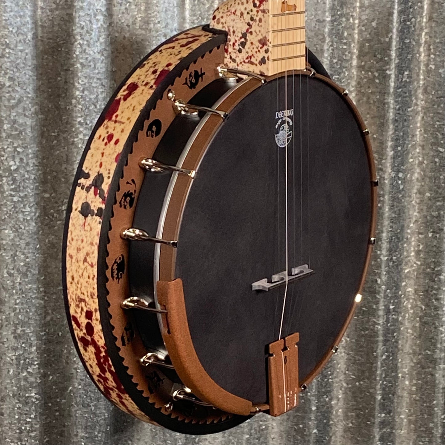 Deering Goodtime Limited Edition Zombie Killer 5 String Banjo #4252