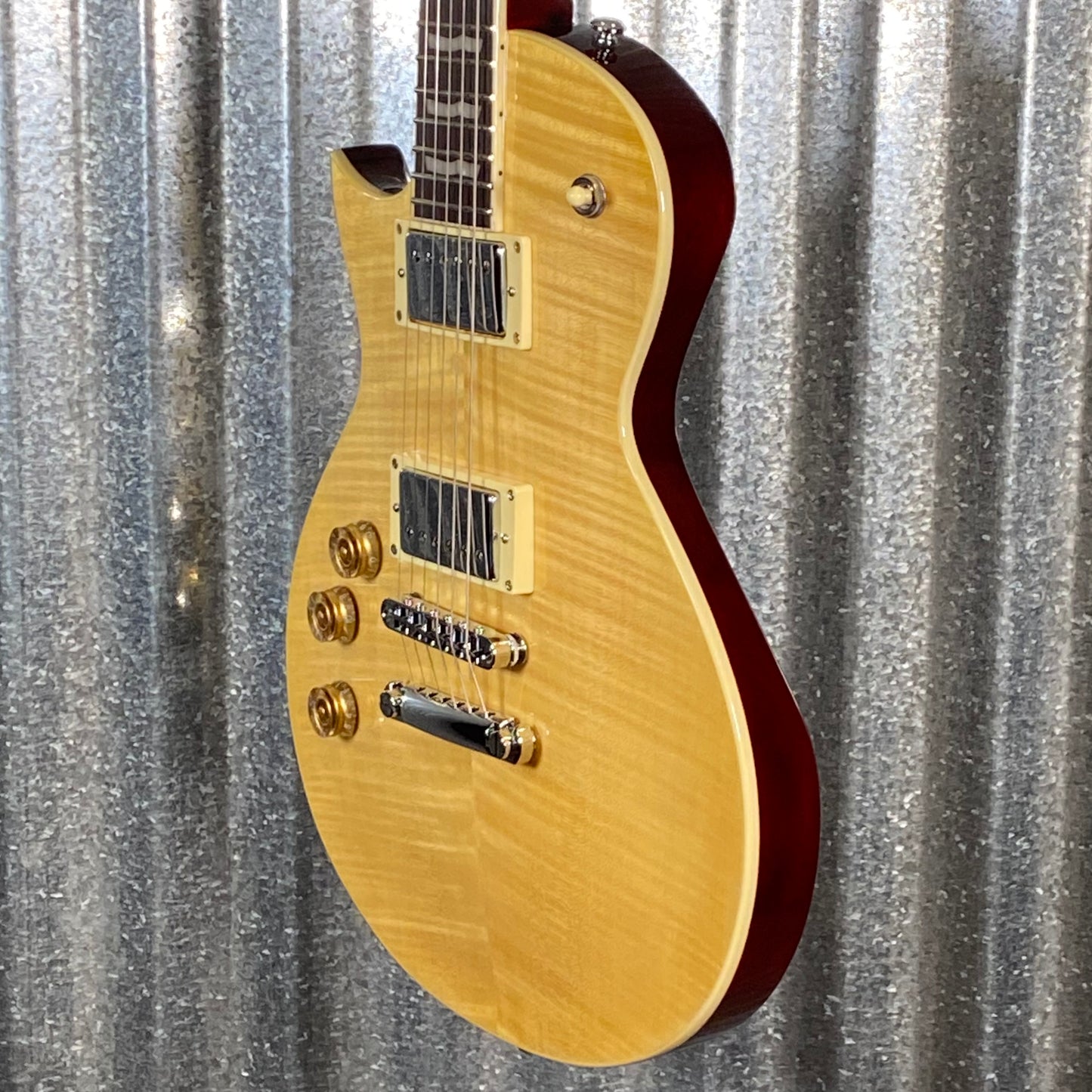 ESP LTD EC-256 Vintage Natural Left Hand Guitar LEC256VNLH #0062 Used