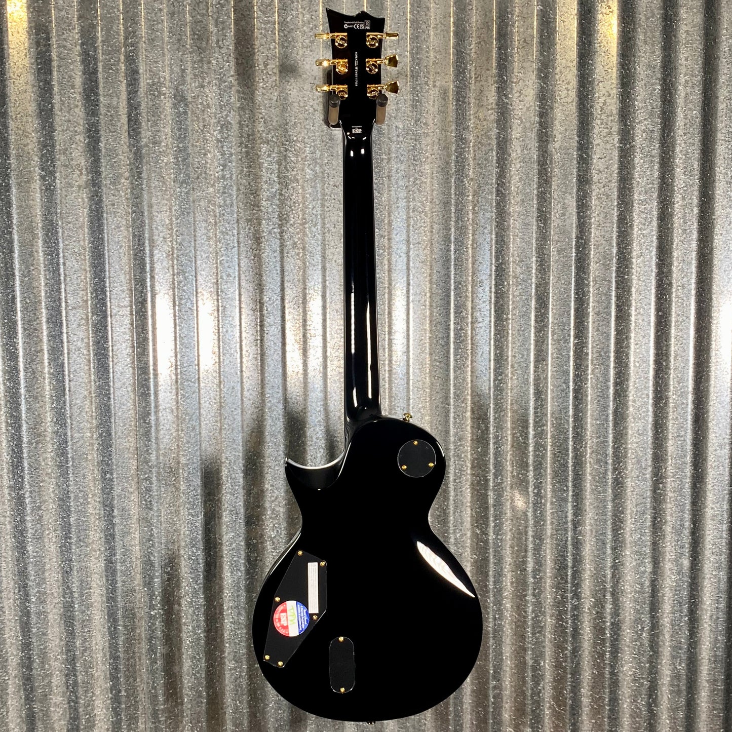 ESP LTD EC-1000 Gloss Black Fluence Pickups Guitar LEC1000BLKF #1759 Used