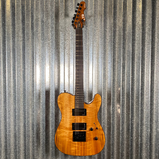 ESP LTD TE-1000 Evertune Koa Guitar & Bag LTE1000ETKNAT #1907 Used