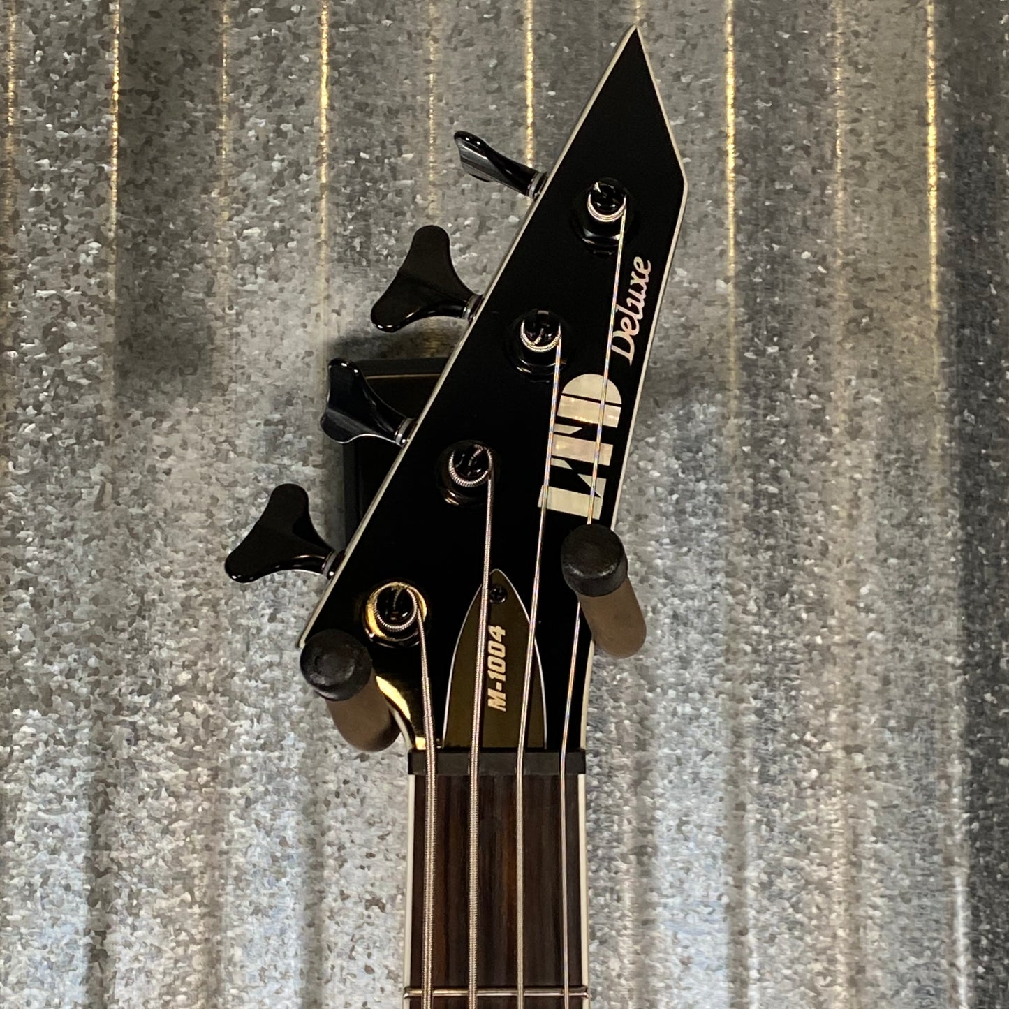 ESP LTD M-1004 4 String Bass Black LM1004BLK #0683 Used