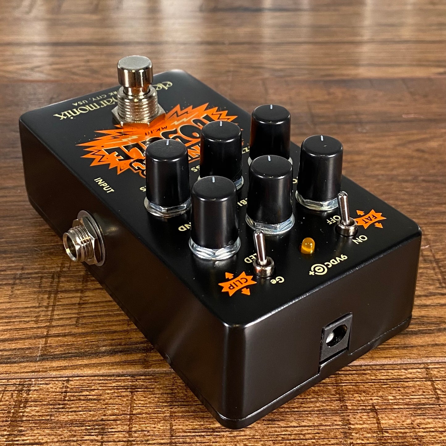 Electro-Harmonix EHX Bender Royale MKIII Fuzz Guitar Effect Pedal Black