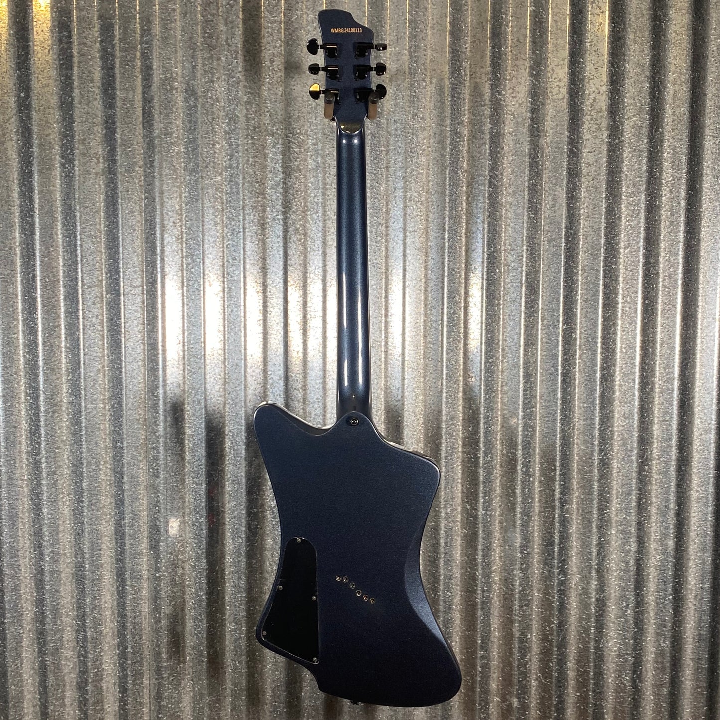 Westcreek Guitars Mirage T Bird Style Dual Humbucker Guitar Black #0113 Used