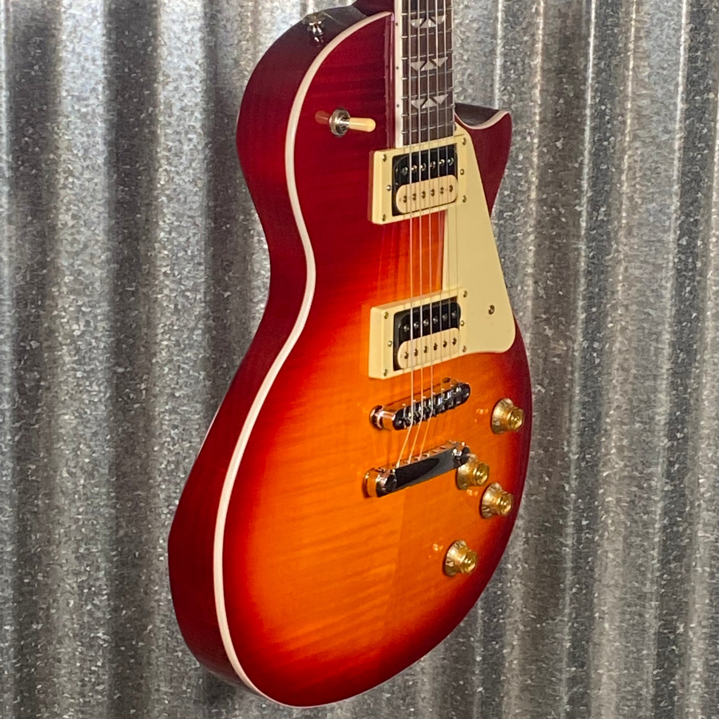 Westcreek Guitars Underdog LP Cherryburst Guitar #0136 Used