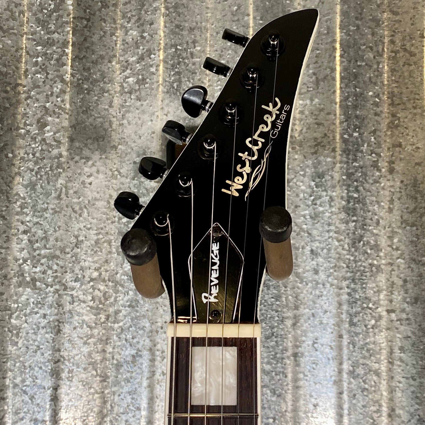 Westcreek Guitars Revenge Explorer Style Camo #0184 Used