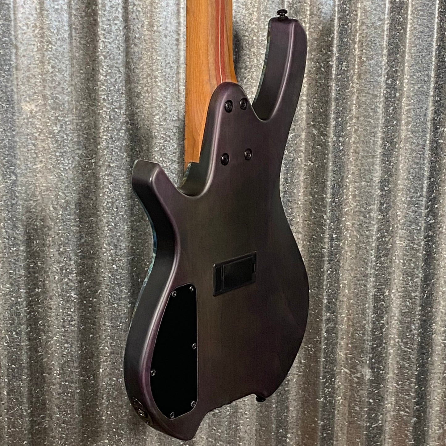 Cort Artisan Series Space Headless 5 String Bass Star Dust Green SPACE5SDG & Bag #4272