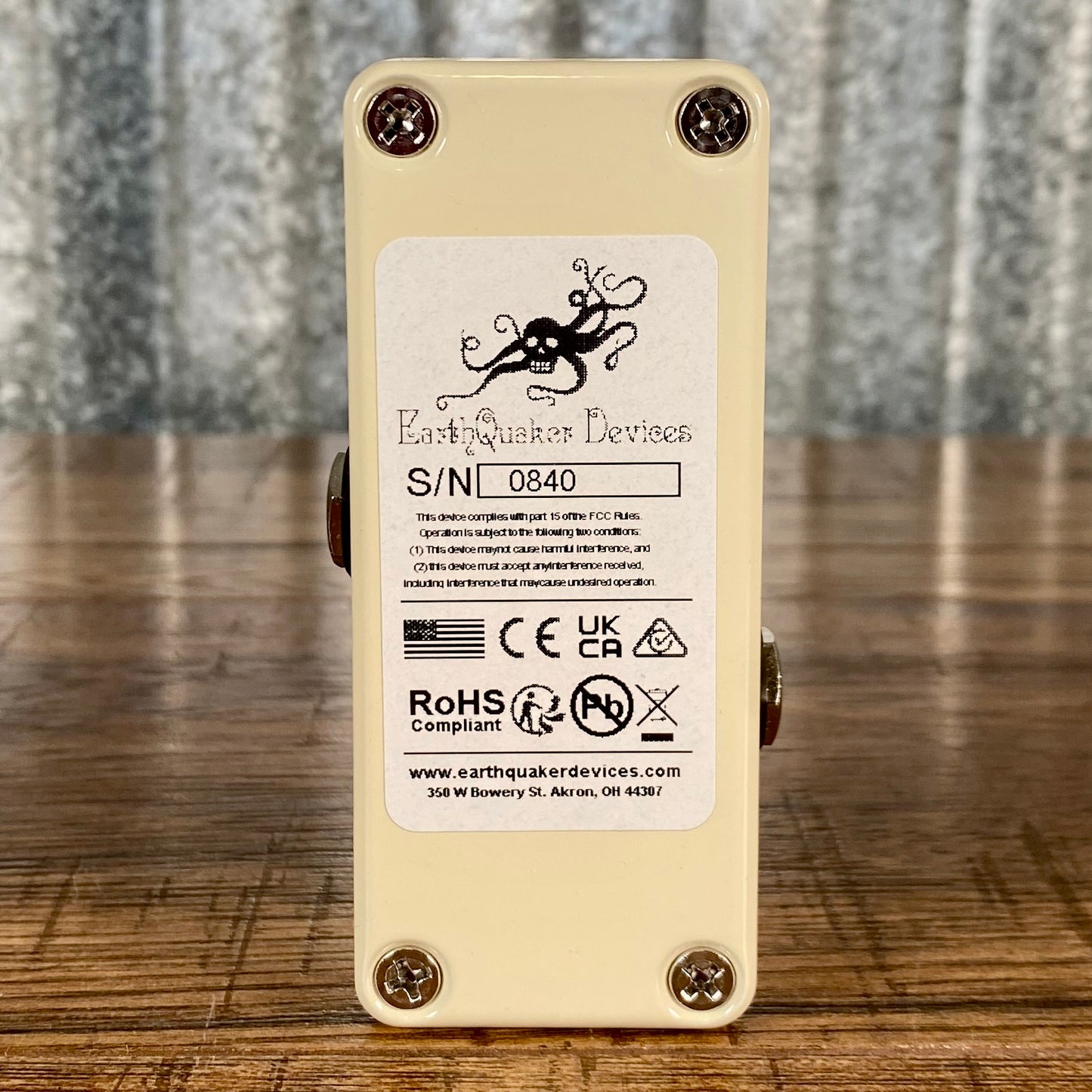 Earthquaker Devices EQD Barrows Fuzz Guitar Effect Pedal