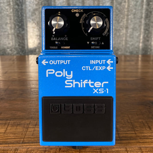 Boss XS-1 Poly Shifter Pitch Shift Guitar Bass Effect Pedal