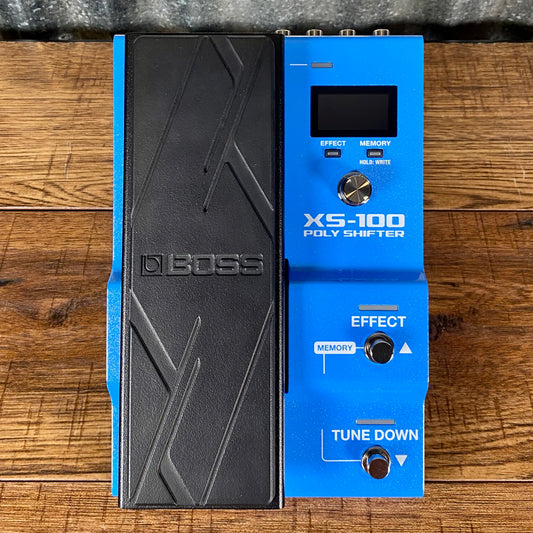 Boss XS-100 Poly Shifter Pitch Shift Guitar Bass Effect Pedal