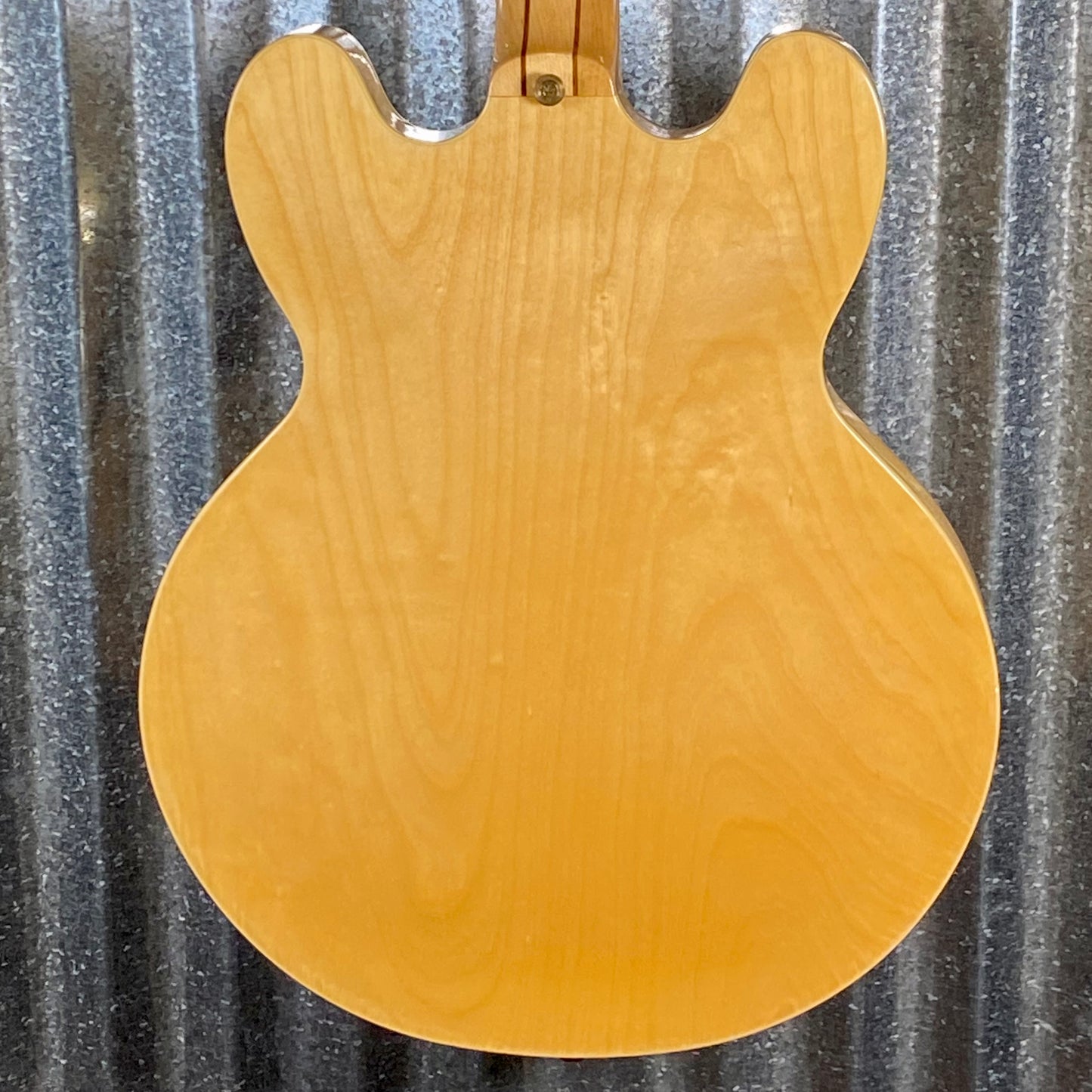 Epiphone Sheraton II Natural Semi Hollow Body Guitar & Case 2014 #0502 Used