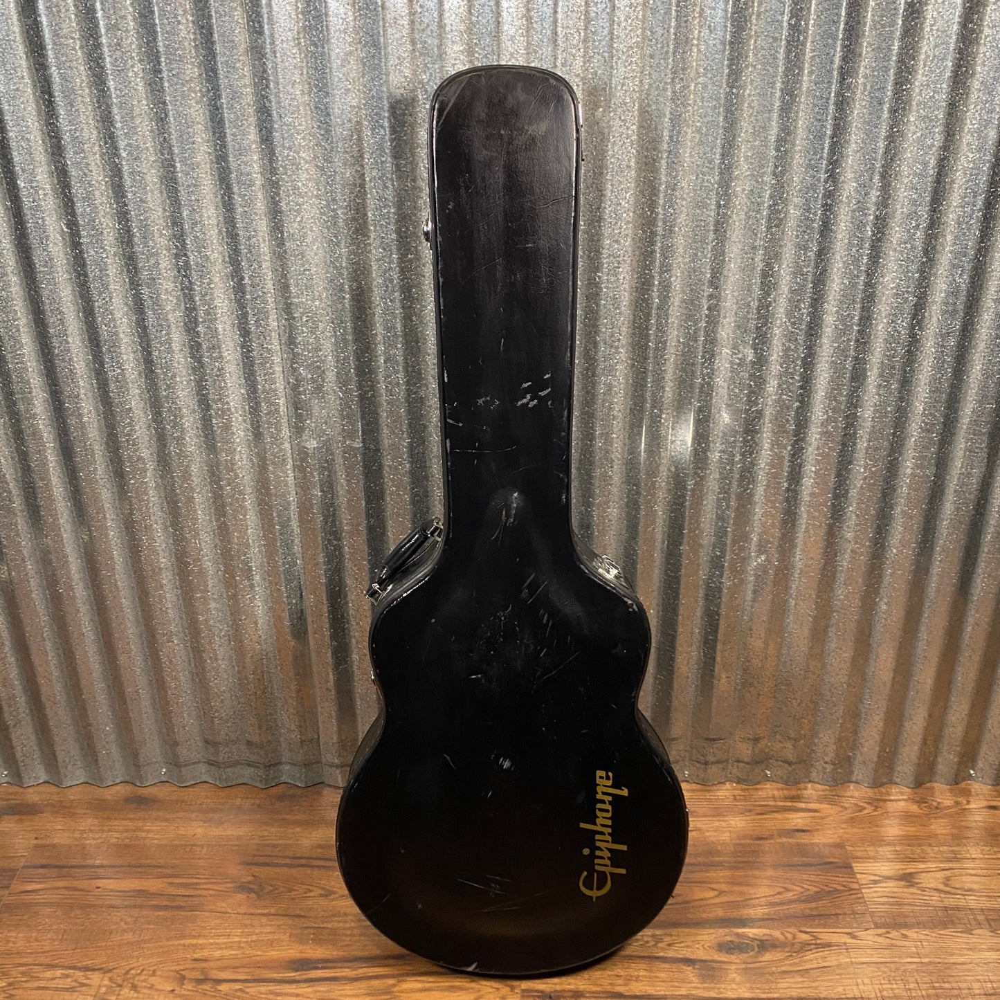 Epiphone Sheraton II Natural Semi Hollow Body Guitar & Case 2014 #0502 Used