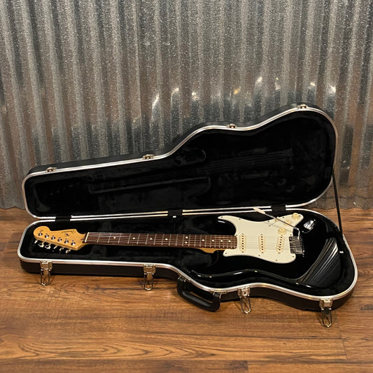 Fender American Standard Stratocaster Guitar Lace Sensor Pickups Black & Case 2003 #7568 Used