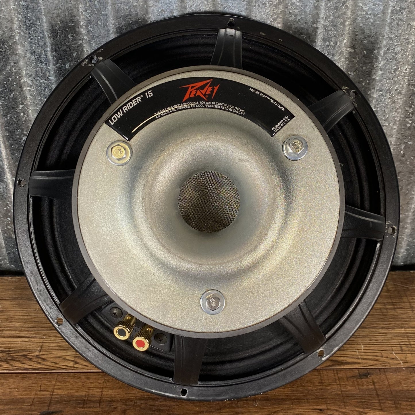 Peavey 1508-8 HPS BW Low Rider 15" 800 Watt 8 Ohm Bass Woofer Speaker Used