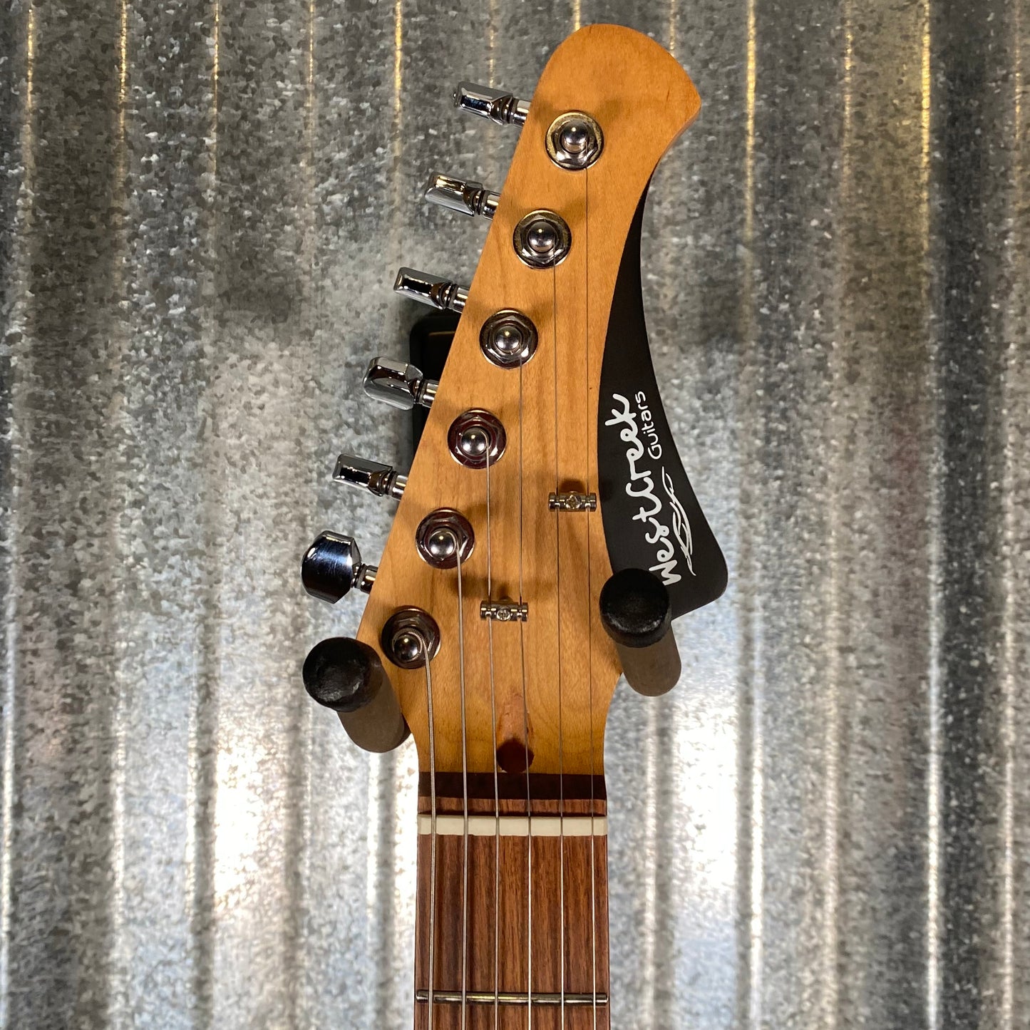 Westcreek Guitars TT-50KS T Style Dual Humbucker Guitar Black #0151 Used