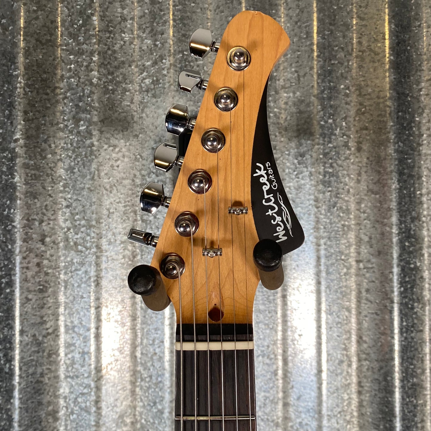Westcreek Guitars TT-50KS T Style Dual Humbucker Guitar Black #0038 Used