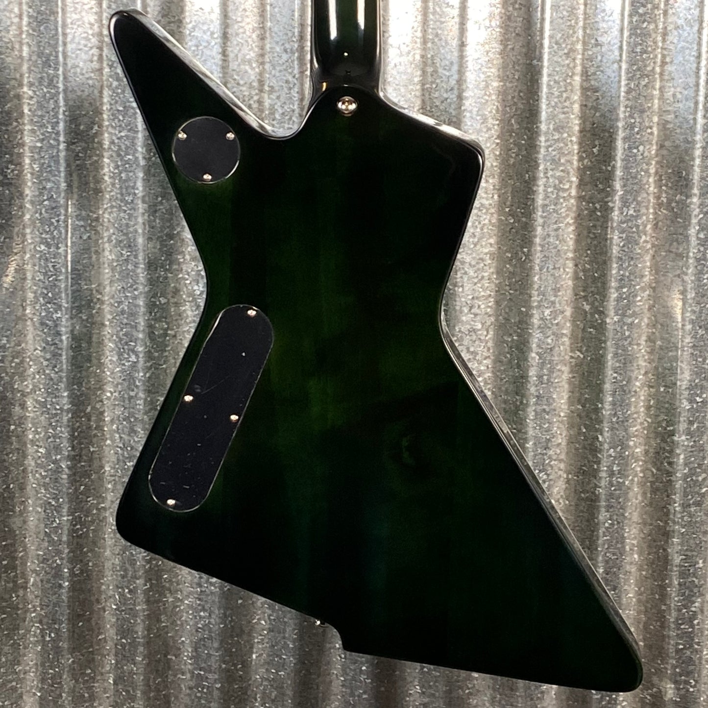 Westcreek Guitars Revenge Explorer Style Transparent Green #0169 Used