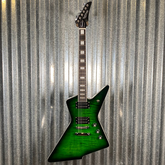 Westcreek Guitars Revenge Explorer Style Transparent Green #0169 Used