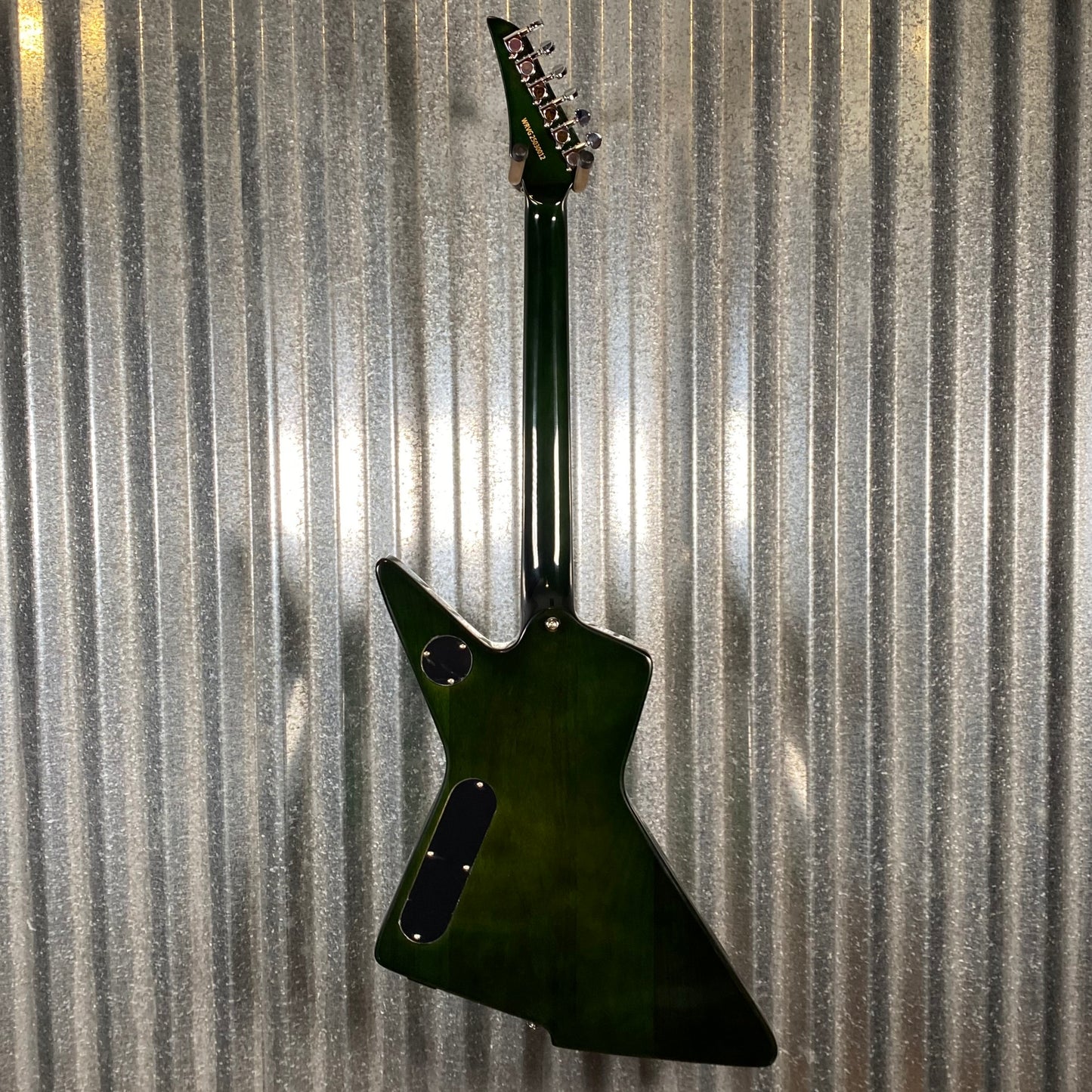 Westcreek Guitars Revenge Explorer Style Transparent Green #0012 Used