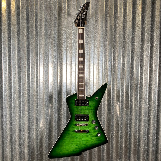 Westcreek Guitars Revenge Explorer Style Transparent Green #0012 Used