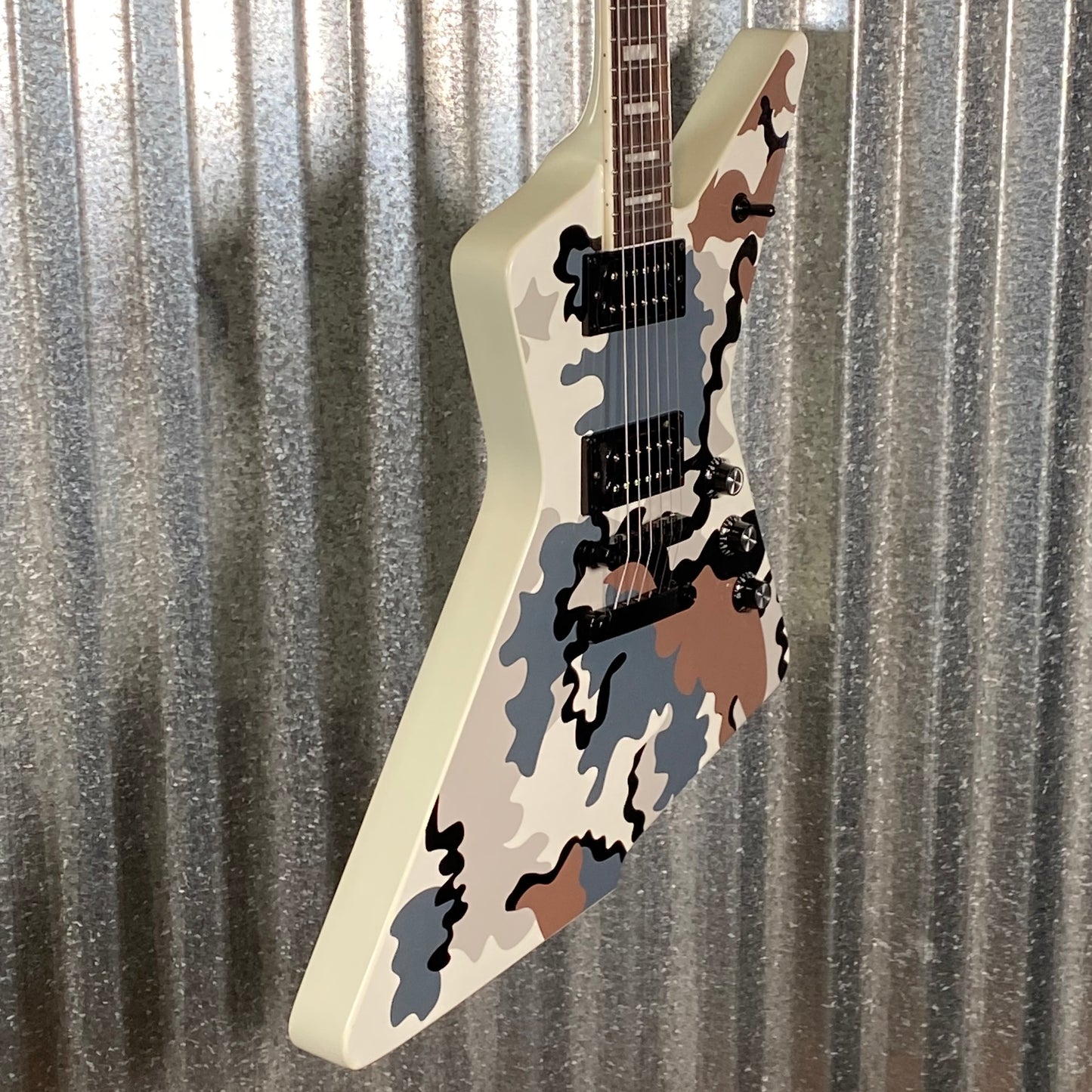 Westcreek Guitars Revenge Explorer Style Camo #0011 Used