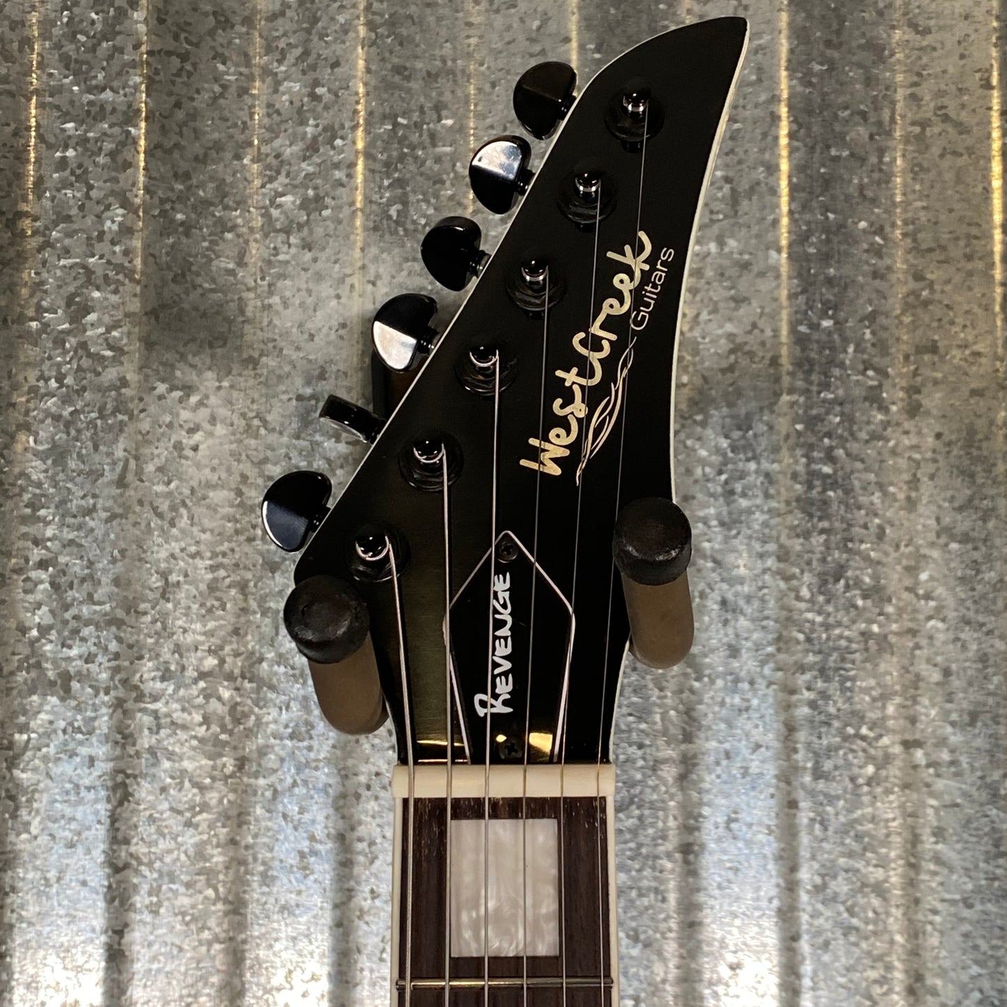 Westcreek Guitars Revenge Explorer Style Camo #0011 Used