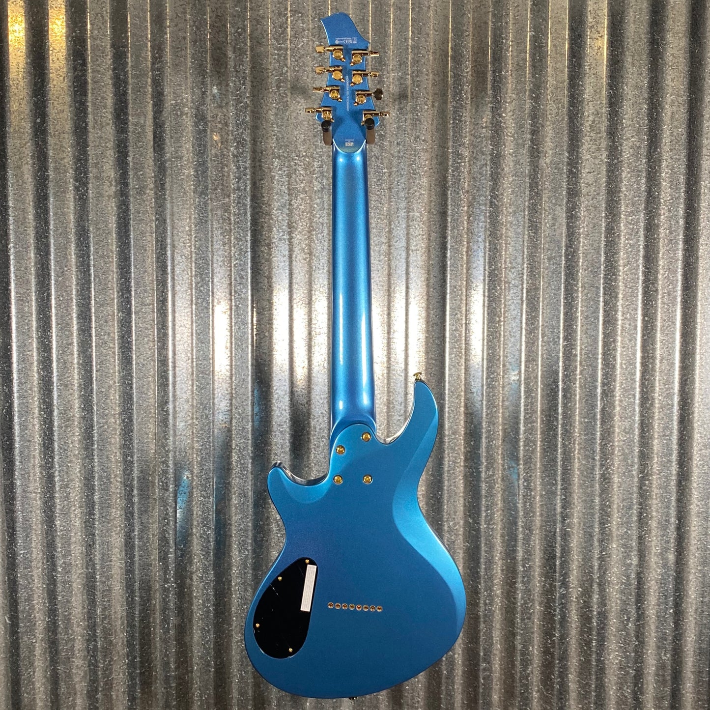 ESP LTD JR-208 Javier Reyes 8 String Pelham Blue Baritone Guitar LJR208PB #0605 Used