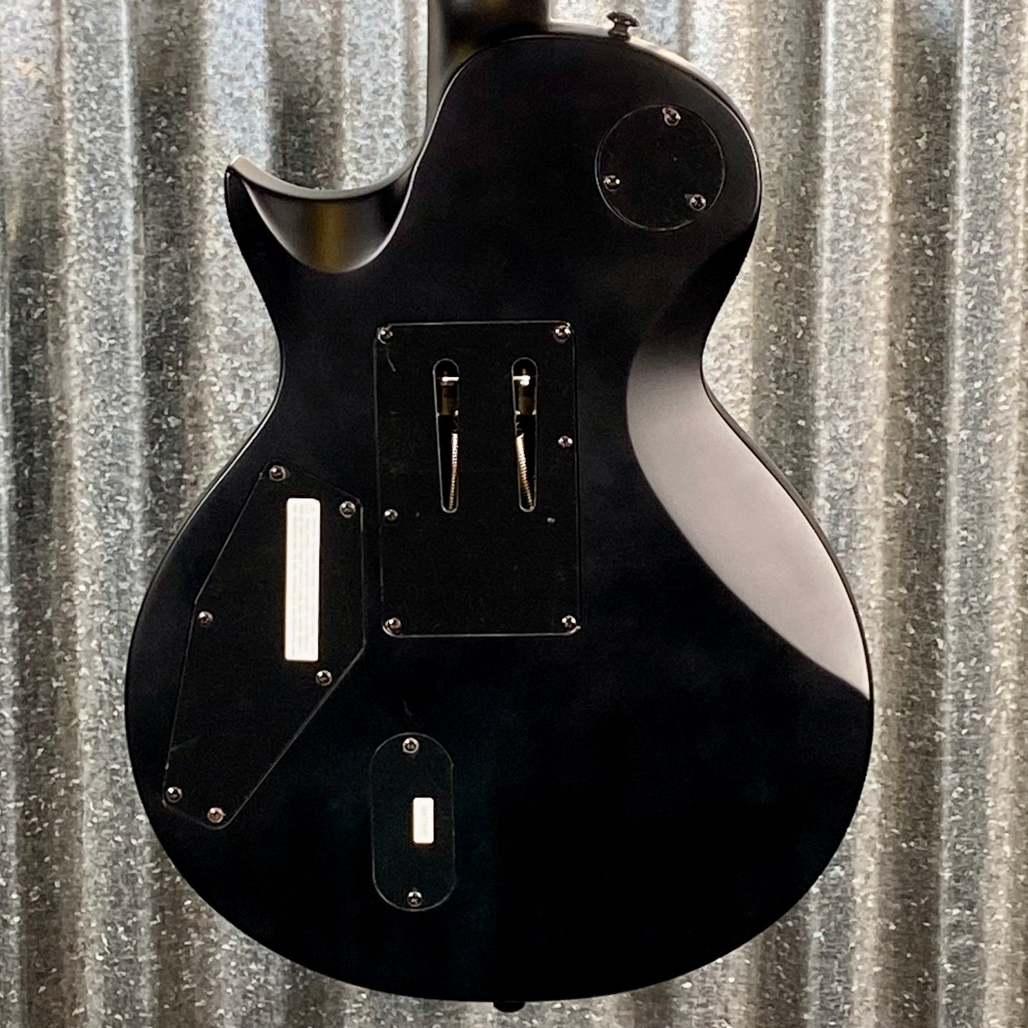 ESP LTD EC-1000FR Floyd Rose Black Satin Guitar LEC1000FRBLK #0323 Used