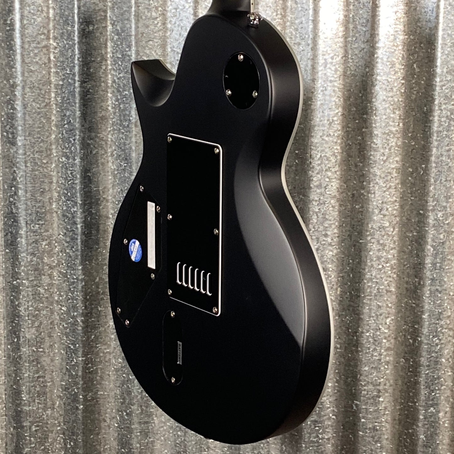 ESP LTD EC-1000 Evertune Bold Binding Black Satin Guitar LEC1000ETBBBLKS #0088 Used