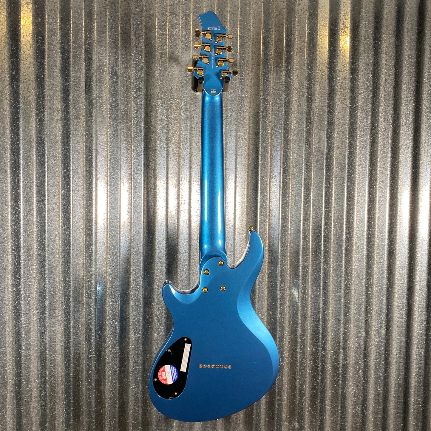 ESP LTD JR-208 Javier Reyes 8 String Pelham Blue Baritone Guitar #0842 Used