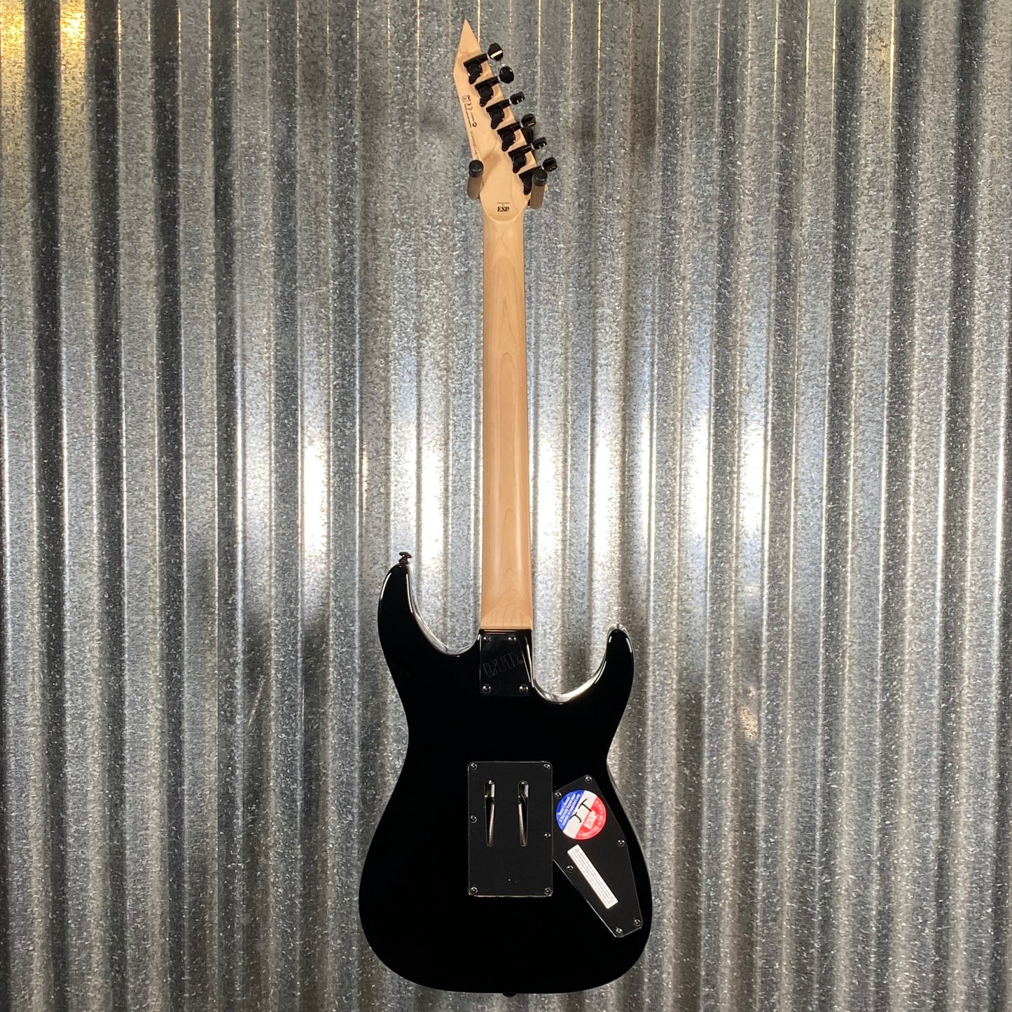 ESP LTD KH-202 Kirk Hammett Signature Gloss Black Left Hand Guitar LKH202LH #0450 Used