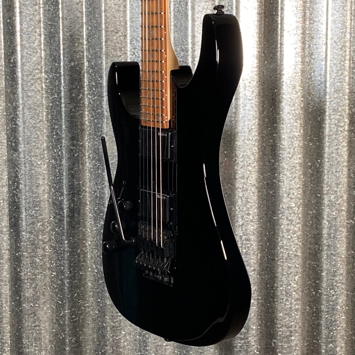 ESP LTD KH-202 Kirk Hammett Signature Gloss Black Left Hand Guitar LKH202LH #0450 Used
