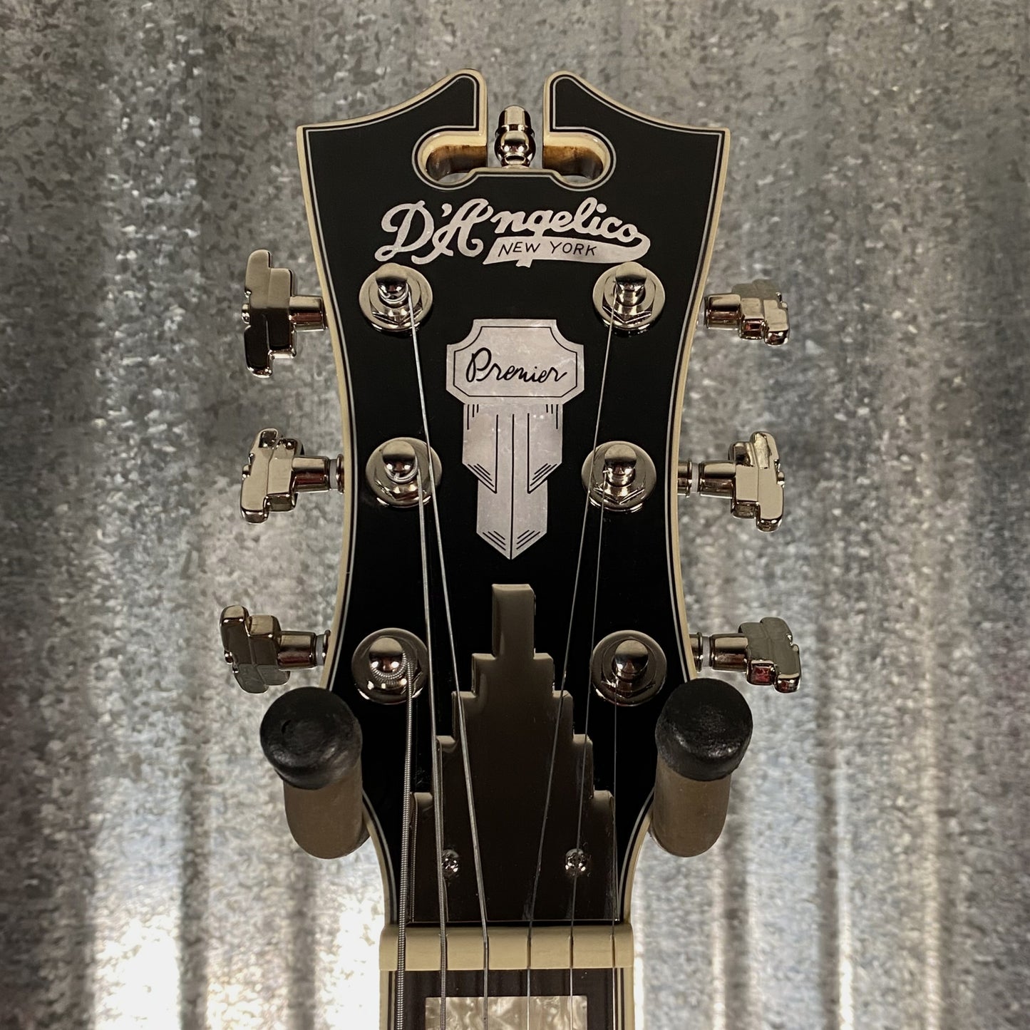 D'Angelico Premier Mini DC Brown Burst Guitar & Bag #1635 Used