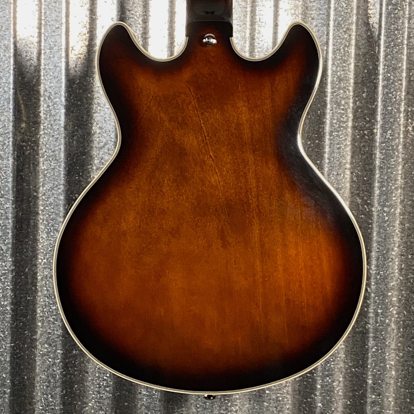 D'Angelico Premier Mini DC Brown Burst Guitar & Bag #1635 Used