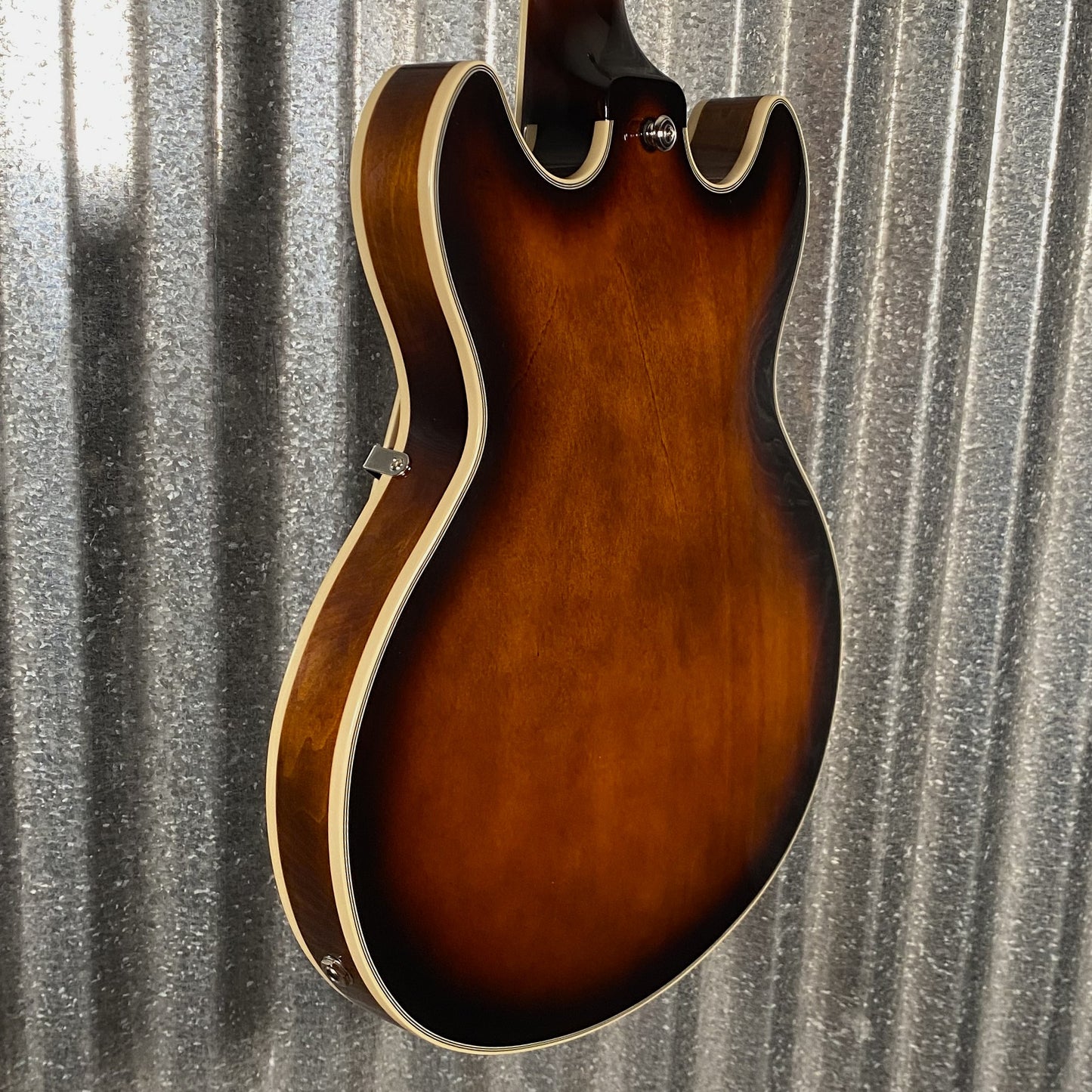 D'Angelico Premier Mini DC Brown Burst Guitar & Bag #1635 Used