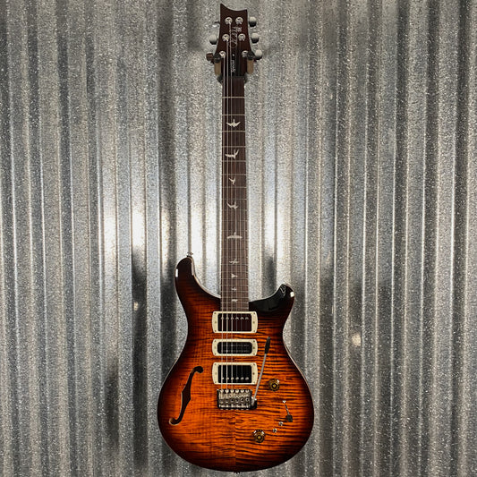 PRS Paul Reed Smith SE Special Semi Hollow Orange Tiger Smokeburst Guitar & Bag #2344 Used