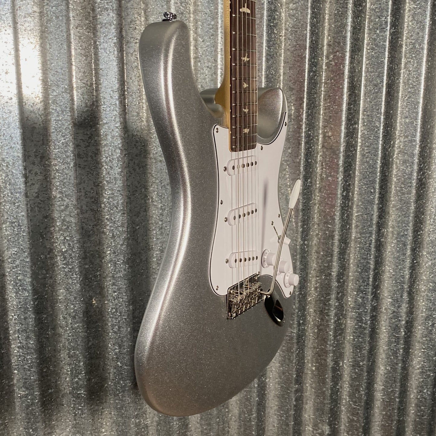 PRS Paul Reed Smith SE Silver Sky Platinum Spark Guitar & Bag #9259 Used