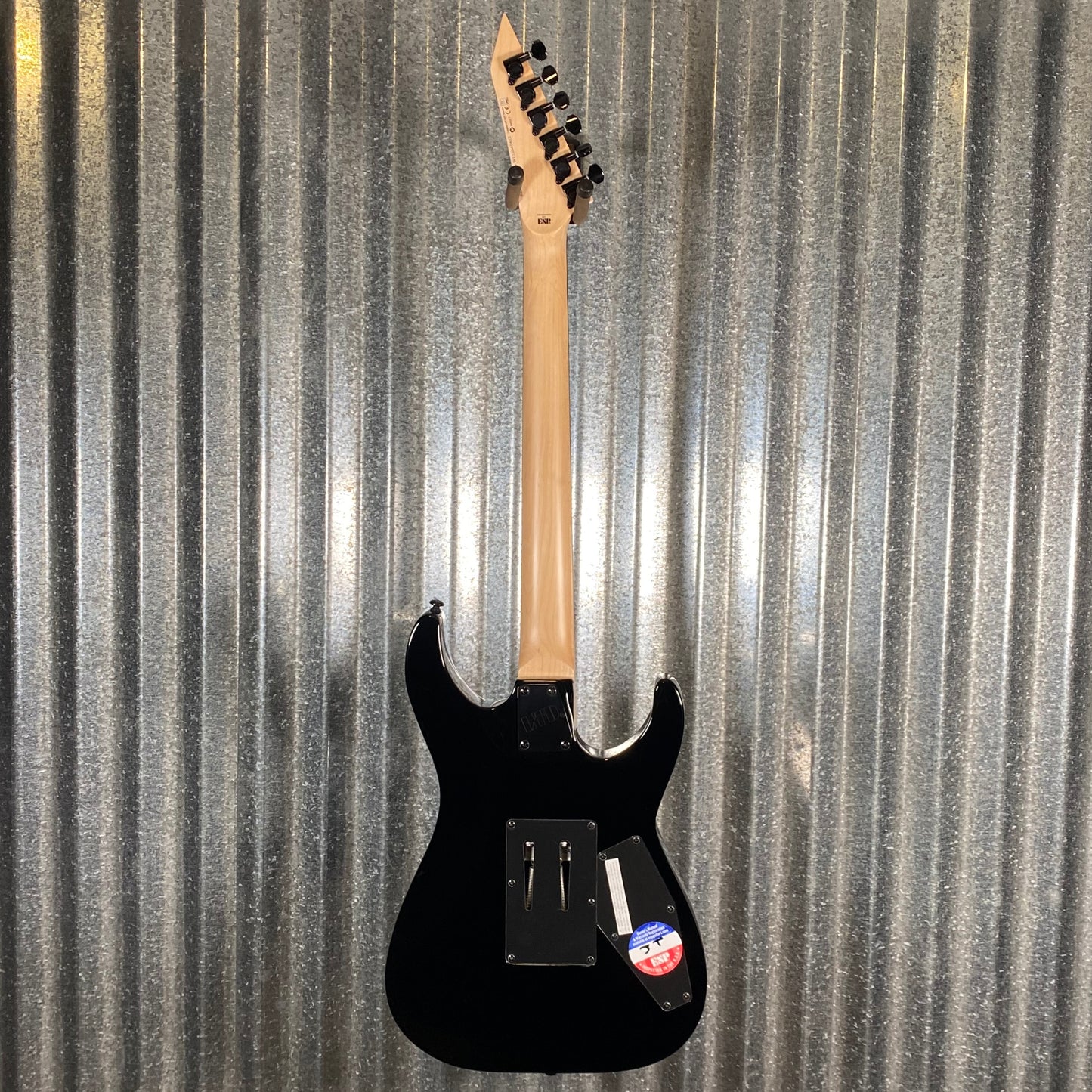 ESP LTD KH-202 Kirk Hammett Signature Gloss Black Left Hand Guitar LKH202LH #0422 Used